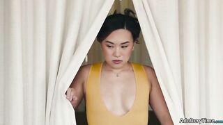 Kimmy Kimm Massages Danny Mountain Balls & Dong