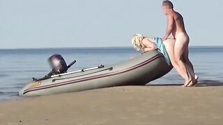 Lady Tourist and Boatman two