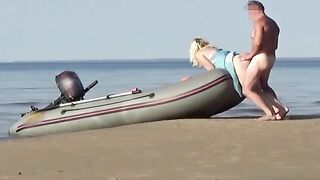 Lady Tourist and Boatman two