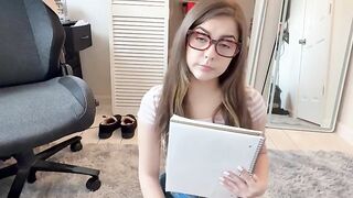 Thick Brunette hair Stepsister Need Aid With Art Class : Violet Dawn : Smutty Tale : Danny Filth