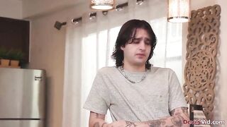 Brunette hair lesbian Nico Luva desires to try dudes for a change.Shes seducing their tenant Elias Money.The dude is licking her unshaved twat in advance of banging her butt