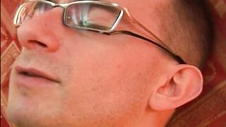 Stepson craves to try stepmom's bushy cunt