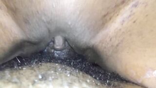 My twat swallows his rod!