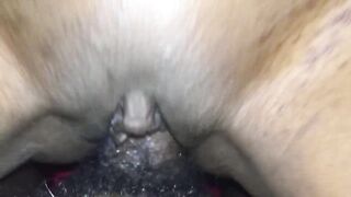 My twat swallows his rod!