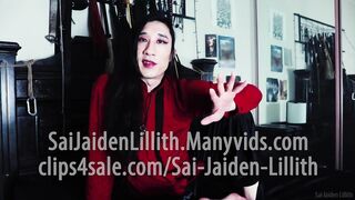 My Vampire Boss - After Hours Training (Teaser) - Pussy / Cunt owner JOI - SaiJaidenLillith Solo
