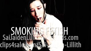 Smokin' Fetish - Teaser - SaiJaidenLillith Solo