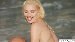 VIXEN Kendra Sunderland ardent sex on a beach