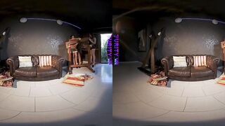 PURITYVR 3some thong-on with Giulia, Benny, and Ale