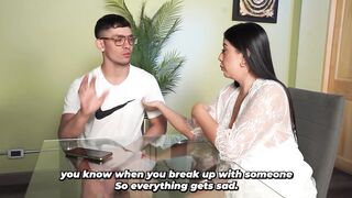 A breasty stepmother finds out that her stepson has not at any time had sex, so that babe desires to be his 1st