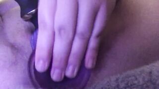 Banging myself and squirting