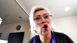 The charm of a aged cock-sucker wife, cum in her mouth & a sex tool in the fascinating vagina of an adult hotty .!. ))