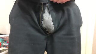 Undressing this large white dick for u