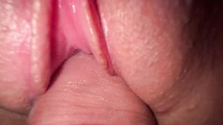 I drilled my teen stepsister, astounding creamy cunt and close-up spunk flow