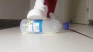 crush milk bottle