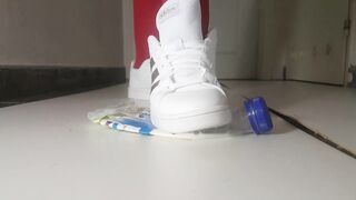 crush milk bottle