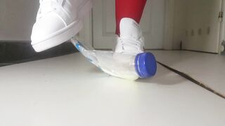 crush milk bottle