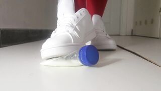 crush milk bottle