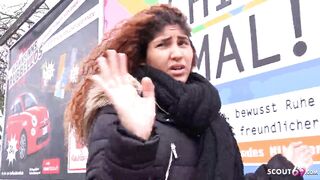 GERMAN SCOUT - BROWN LALIN GIRL TALK TO BANG AT STREET CASTING