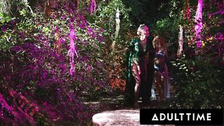 ADULT TIME - Lost Ameena Green Overspread In Cum By Mischievous FUTANARI Fairies Kyaa Chimera & Demi Hawks