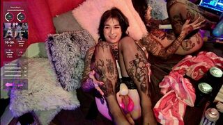 hawt T beauty over stimulates her brain with toys part two