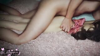 twenty year old gal drilled face down by an old dude