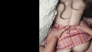 twenty year old gal drilled face down by an old dude