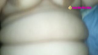 Large-bootied woman in pink belt gets ravaged, then missionary style with her giant bazookas bouncing nonstop – Wild marital sex