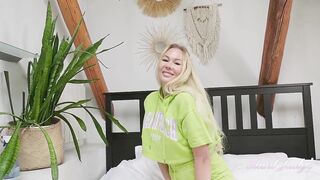Auntjudys - 44yo Hawt Blond mother I'd like to fuck Mishel Waters the Plants and Cums for U