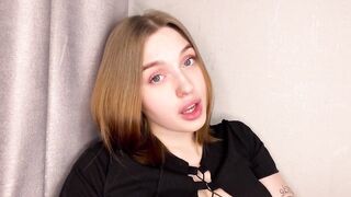 A Gal with a Soaked Booty Cums Whilst at Home Alone