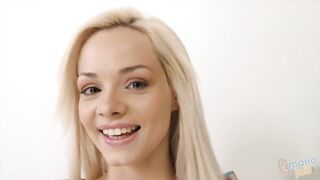 Elsa Jean in the casting bed