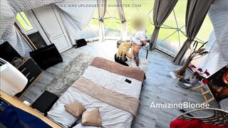 Met a chap in a mountain dome hotel and gave him a oral-sex