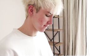 My stepbrother put his giant cock in me during the time that I was talking on the phone