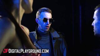 DIGITALPLAYGROUND - Tina Kay Lights Up A Darksome Conspiracy With Cocky Hacker Glamour