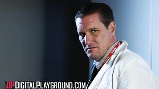 DIGITALPLAYGROUND - Tina Kay Lights Up A Darksome Conspiracy With Cocky Hacker Glamour