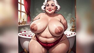 SSBBW Ai Topless Matures