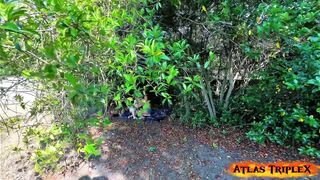 Backyard Blowjobs 5 - Venus Rising & Kaida Kinks Share a Knob