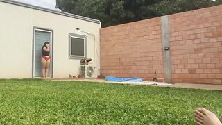 My Stepfather Is Sunbathing, and I Wanna Suck His Schlong