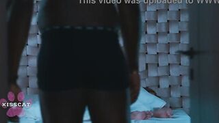 Step Daughter Pesters Step Daddy Terry Banks Until BBC Screws Her in Shared Daybed untill Cum inside