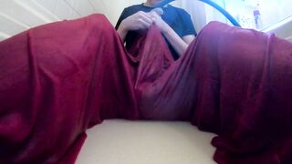 WWM - Red Panties Sitting and Max Inflation