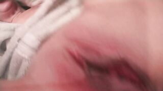 Fascinating suck toy. Blondy play with vagina