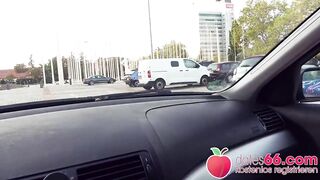 Sexy & Risky Public Sex with Bratty Teen Bitch from Berlin