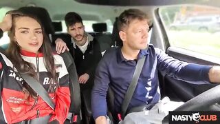 NastyClub - Outdoor Reality Pickup: Sexy Brunette hair Vixi Rafi Cheating on Cuckold Boyfriend with a Rich Man