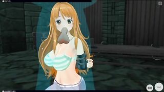 [CM3D2] - One Piece manga, joy with Nami