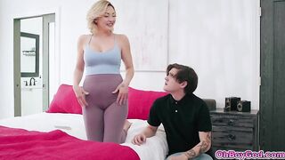 Stepmom Yoga Panties Seduction