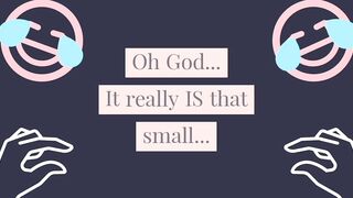 Tiny Ramrod Humiliation Audio