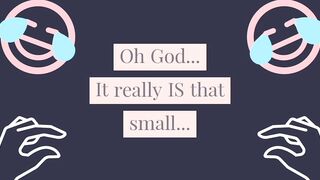 Tiny Ramrod Humiliation Audio