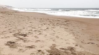 recording me tanning at the beach and I took his camera