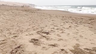 recording me tanning at the beach and I took his camera