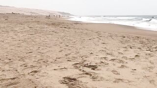 recording me tanning at the beach and I took his camera