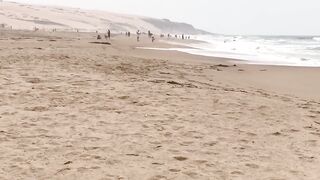recording me tanning at the beach and I took his camera